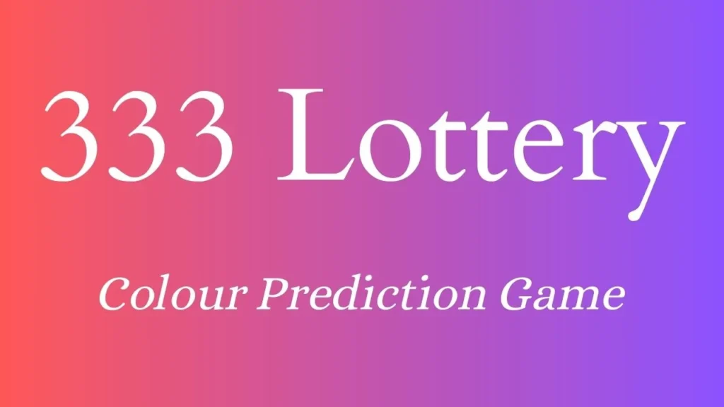 333 Lottery